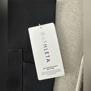 Athleta Salutation Stash Flare Pant size L Tall - brand new